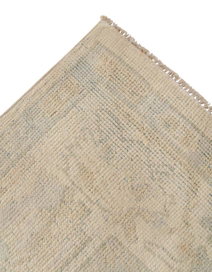 Detail image of  5' 3 x 6' 8  Hand Knotted Oushak Wool Rug