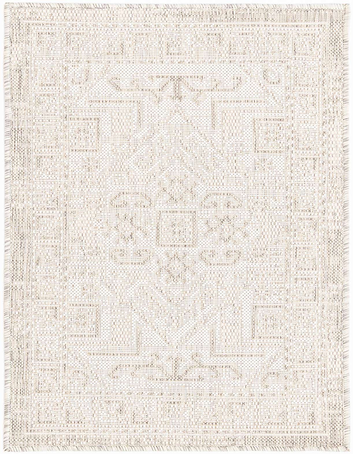 A 2x3 rectangular gray and silver Southwestern flatweave rug with a subtle tribal pattern, suitable for indoor or outdoor use.
