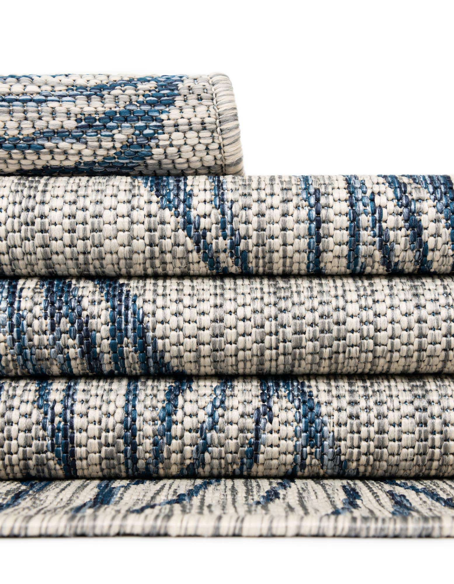 Primary image  Custom Light Gray  Washable Botanical Indoor / Outdoor Rug