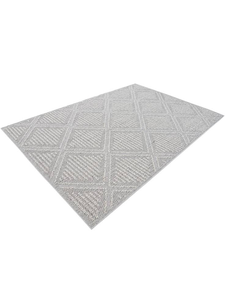 Detail image of  6' 1 x 9'  Washable Lattice Indoor / Outdoor Rug