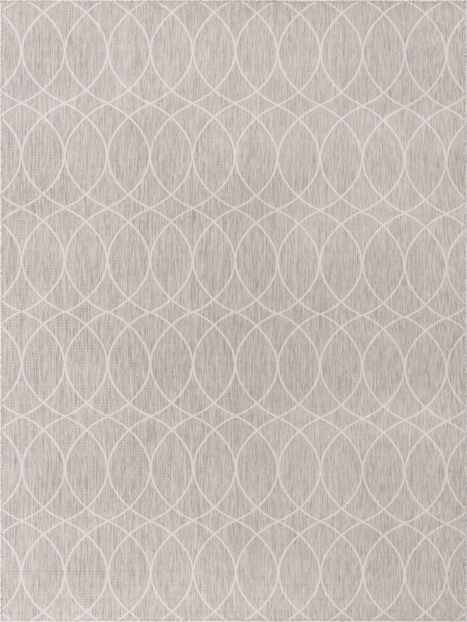  9' x 12'  Washable Lattice Indoor / Outdoor Rug