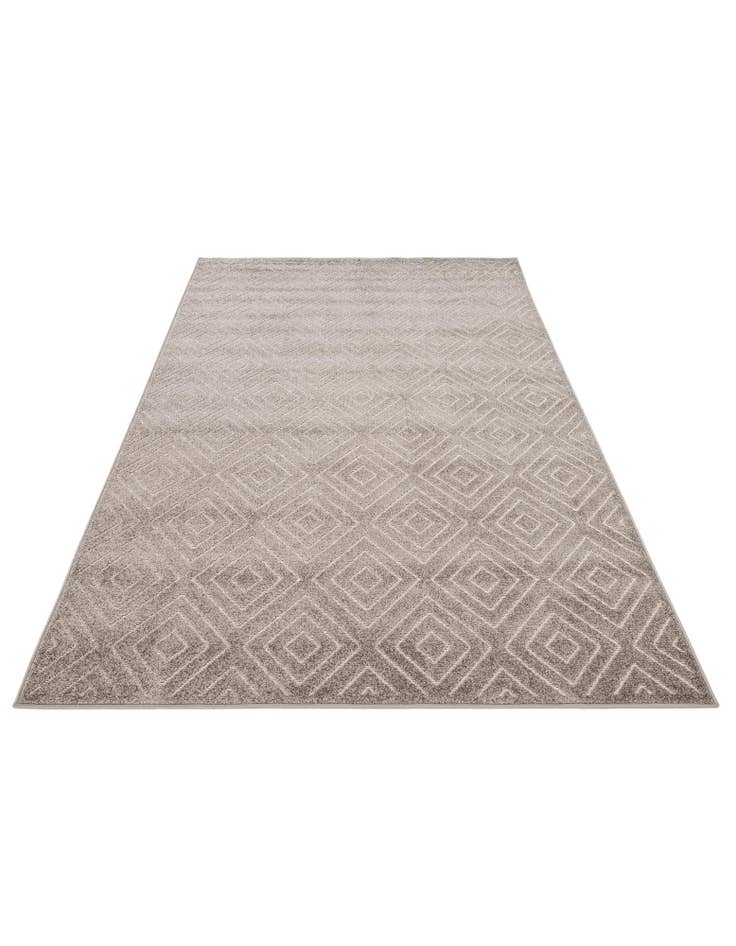 Detail image of  5' 3 x 7' 8  Washable Modern Indoor / Outdoor Rug