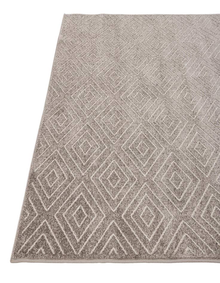 Detail image of  5' 3 x 7' 8  Washable Modern Indoor / Outdoor Rug