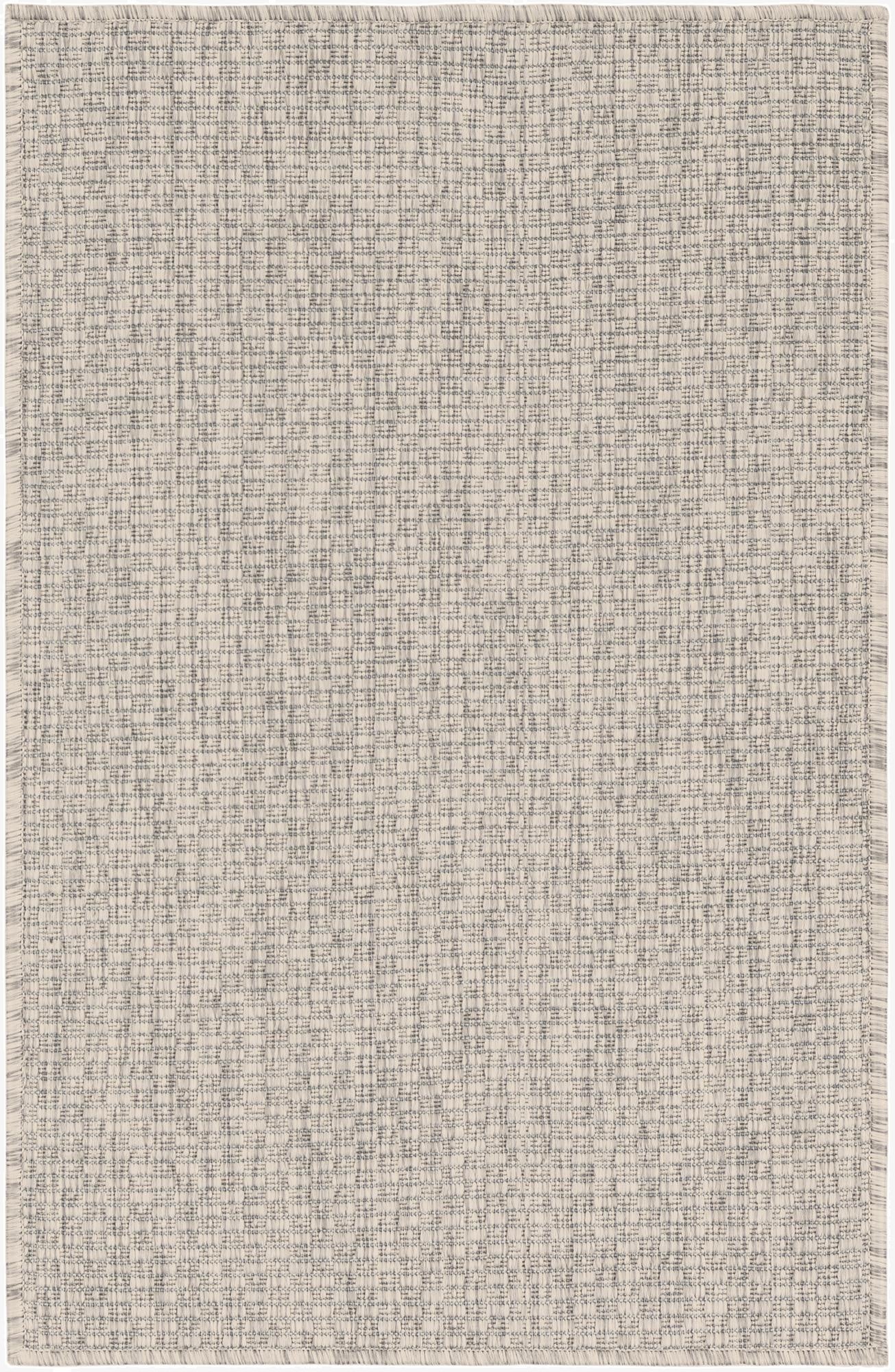  2' x 3'  Washable Solid Indoor / Outdoor Rug