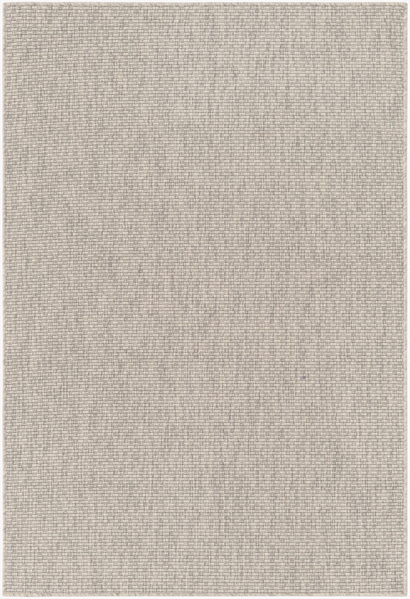  4' x 6'  Washable Solid Indoor / Outdoor Rug