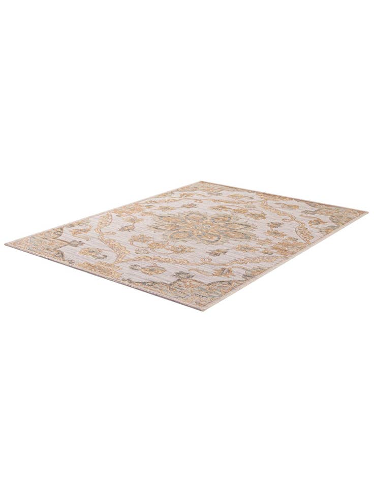 Detail image of  5' 5 x 7' 6  Washable Traditional Indoor / Outdoor Rug