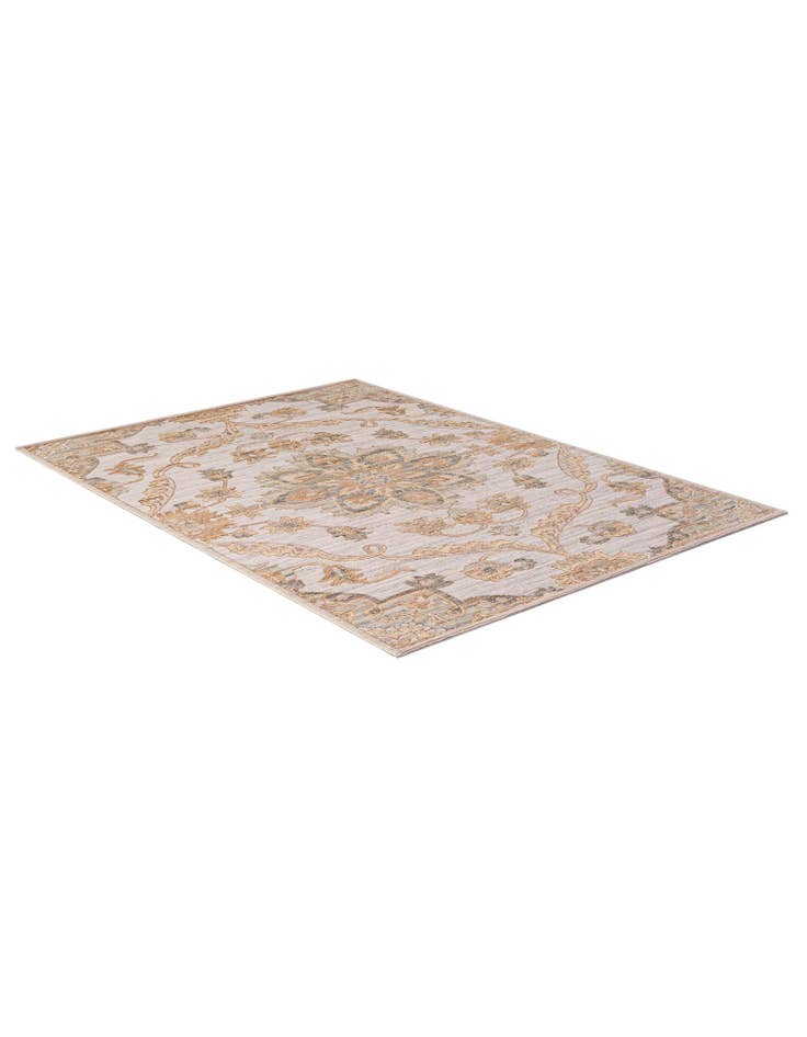 Detail image of  5' 5 x 7' 6  Washable Traditional Indoor / Outdoor Rug