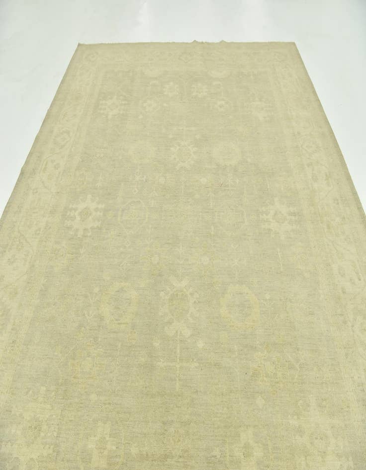 Detail image of  9' x 12' 3  Hand Knotted Peshawar Ziegler Rug