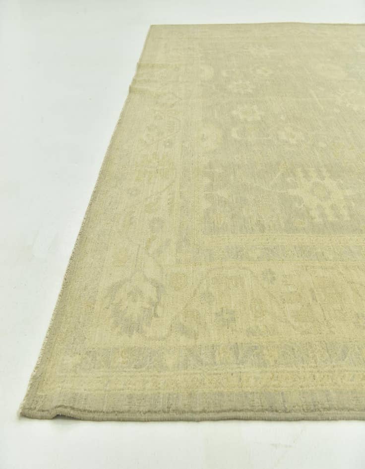 Detail image of  9' x 12' 3  Hand Knotted Peshawar Ziegler Rug