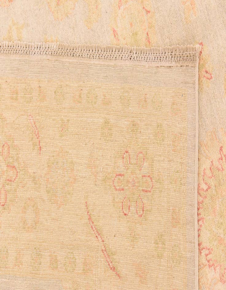Detail image of 6' 7 x 9' 8 Hand Knotted Peshawar Ziegler Rug