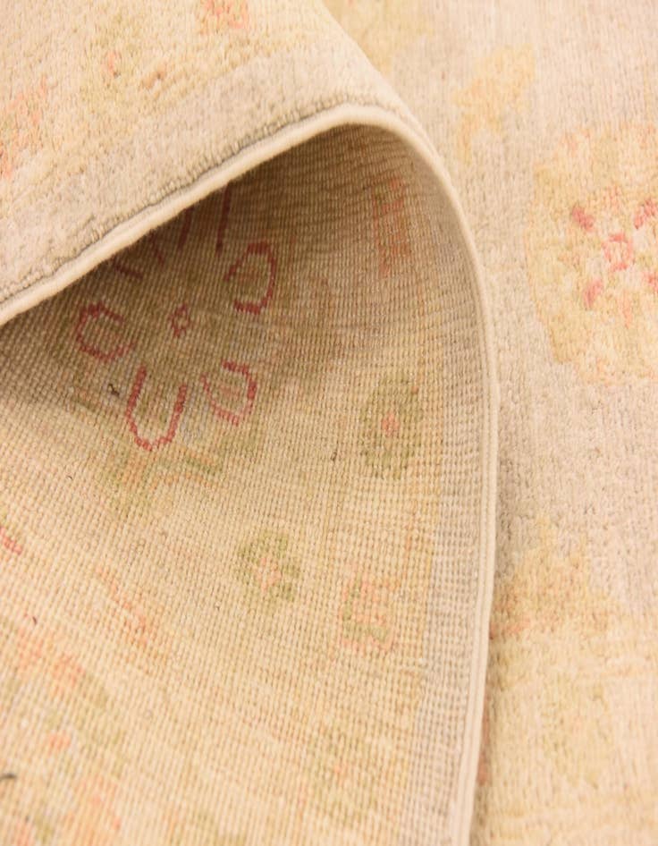 Detail image of 6' 7 x 9' 8 Hand Knotted Peshawar Ziegler Rug