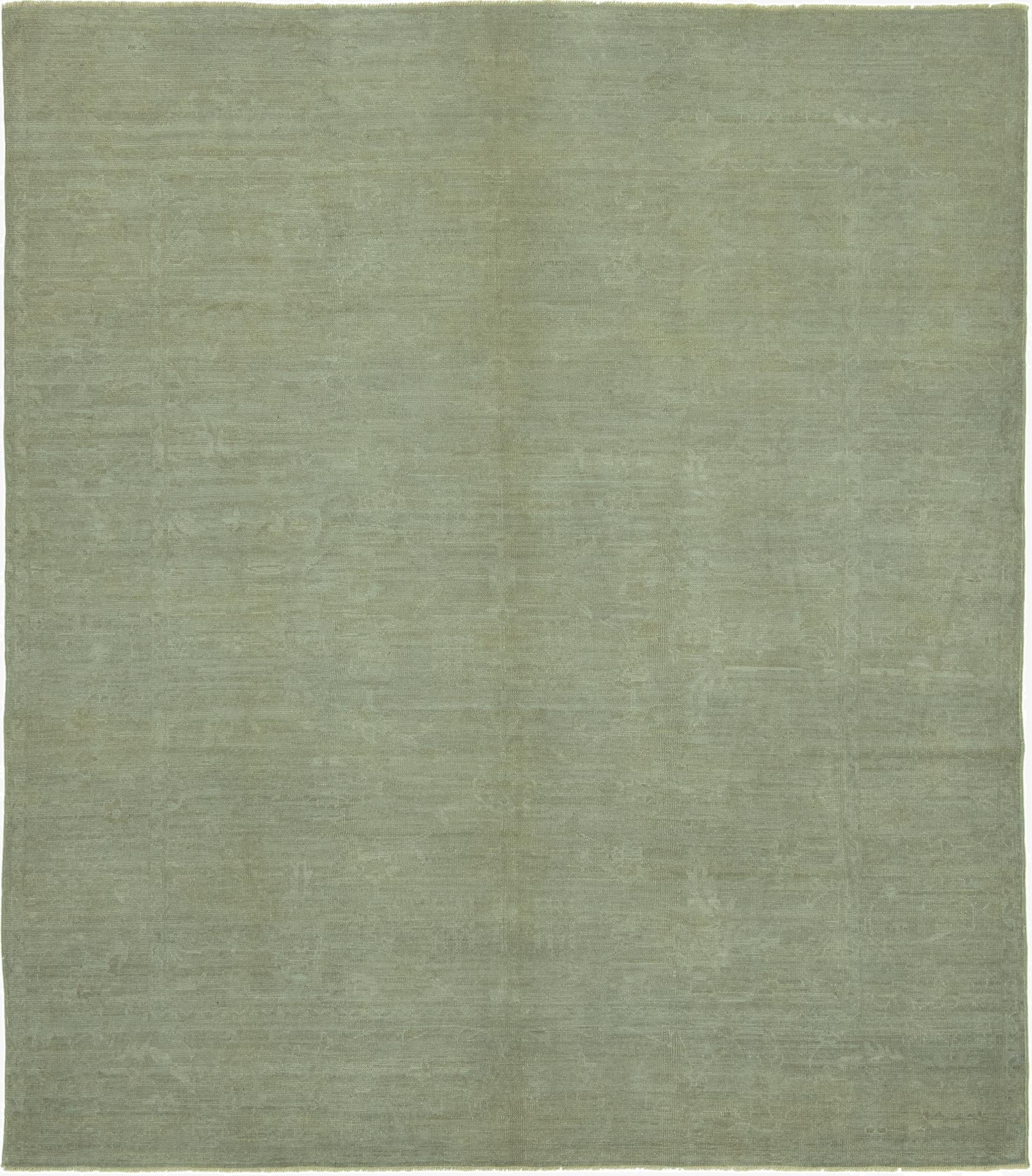  8' 1 x 9' 5  Hand Knotted Peshawar Ziegler Wool Rug