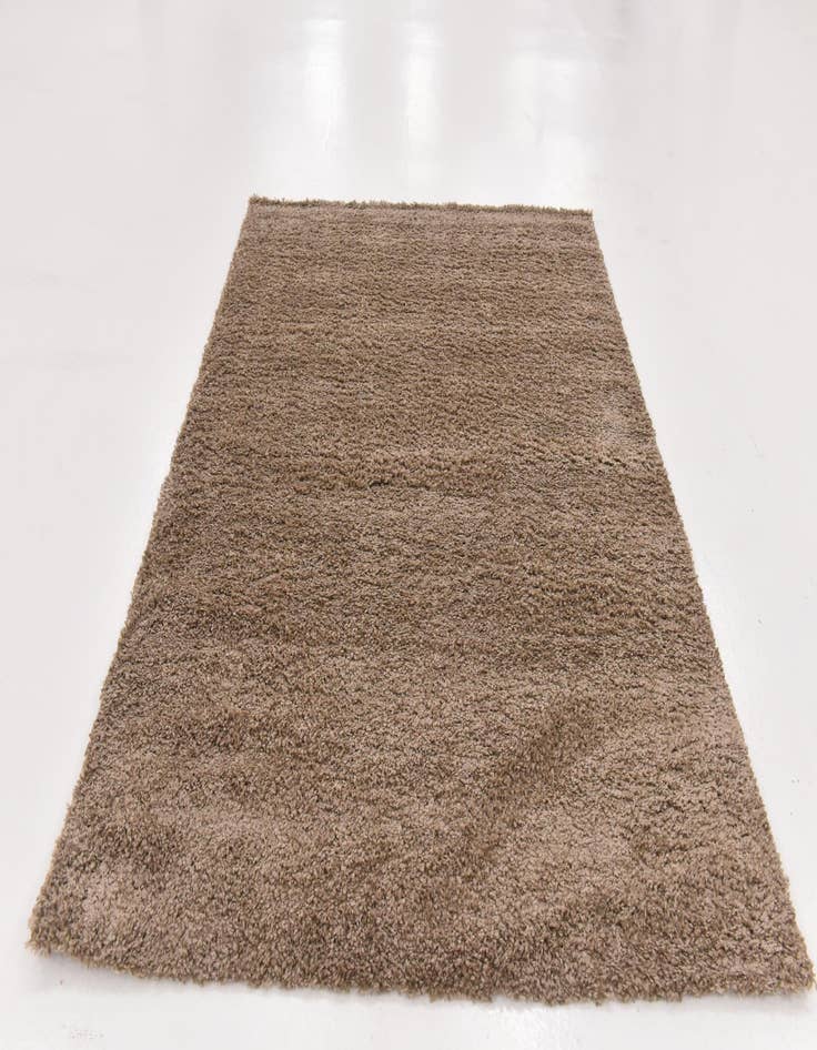 Detail image of  5' 3 x 7' 6 Solid Shag Rug