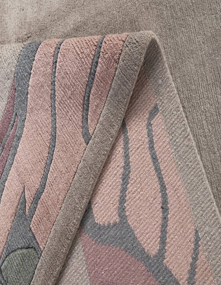 Detail image of  9' 11 x 13'  Hand Knotted Tibet Wool Rug