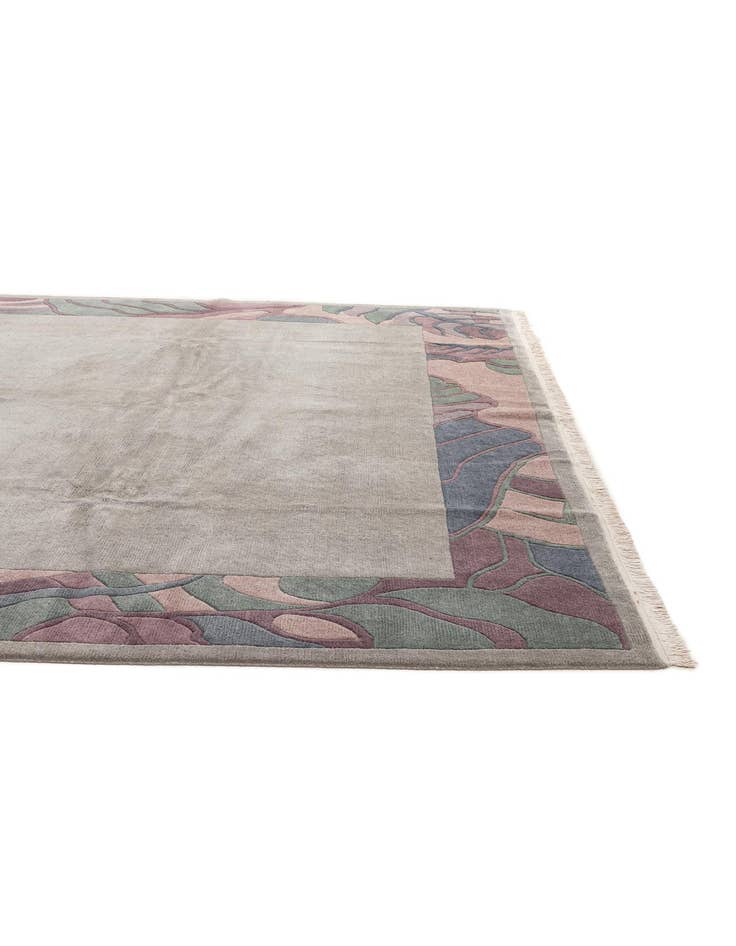 Detail image of  9' 11 x 13'  Hand Knotted Tibet Wool Rug