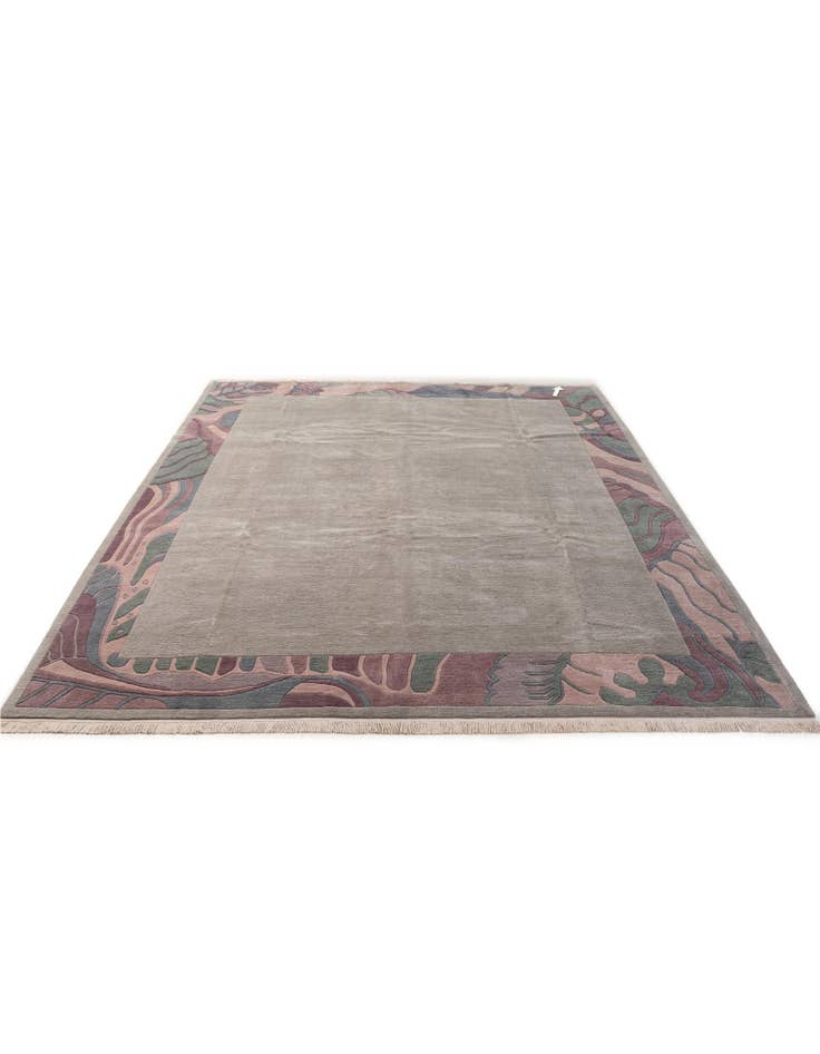 Detail image of  9' 11 x 13'  Hand Knotted Tibet Wool Rug