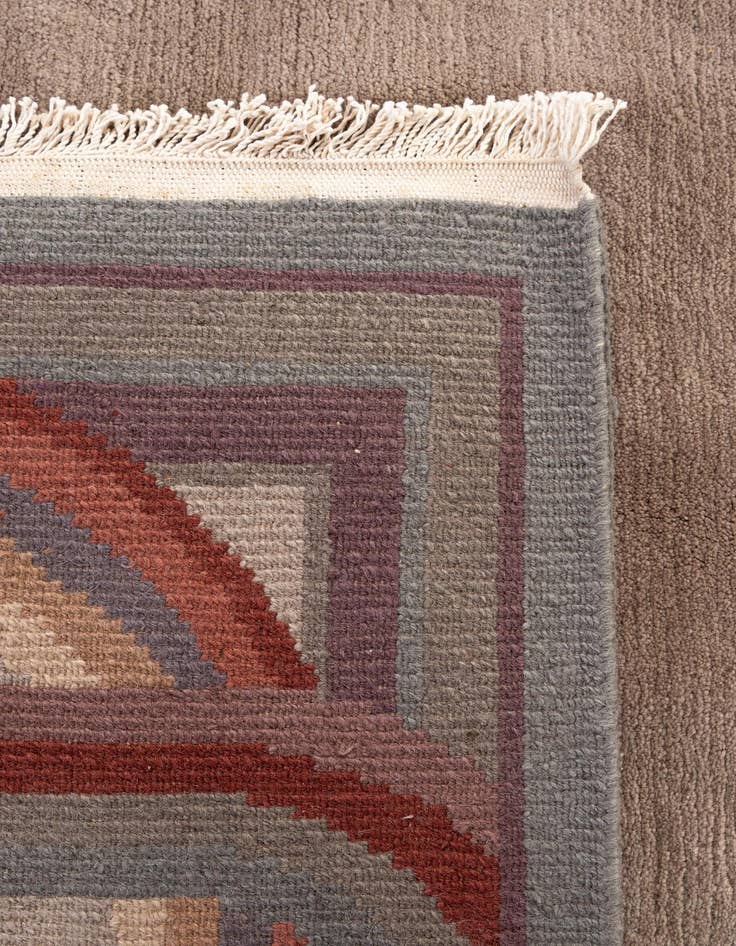 Detail image of  8' 3 x 9' 11  Hand Knotted Tibet Wool Rug