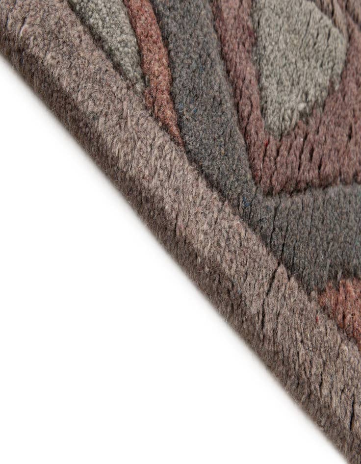 Detail image of  4' x 6'  Hand Knotted Tibet Wool Rug