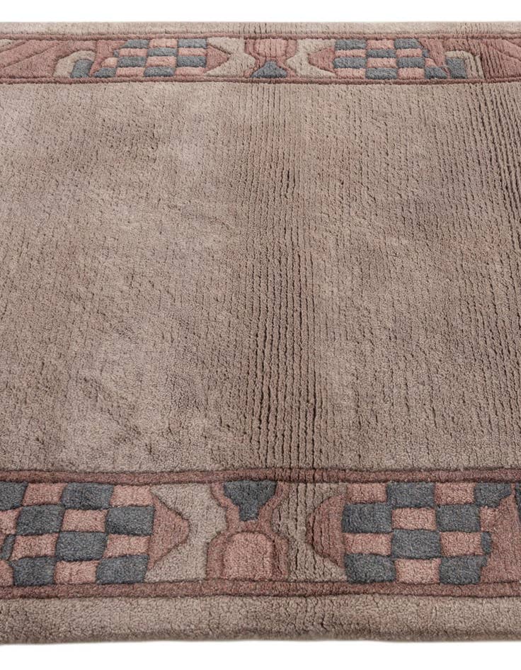 Detail image of  4' x 5' 10  Hand Knotted Tibet Wool Rug