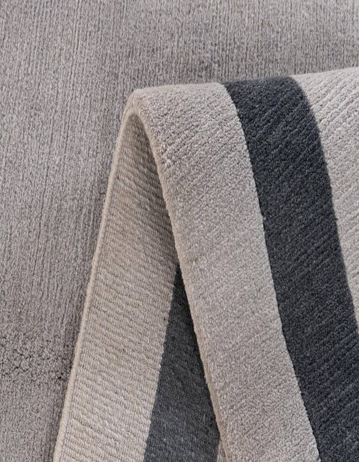 Detail image of  5' 8 x 7' 9  Hand Knotted Tibet Wool Rug