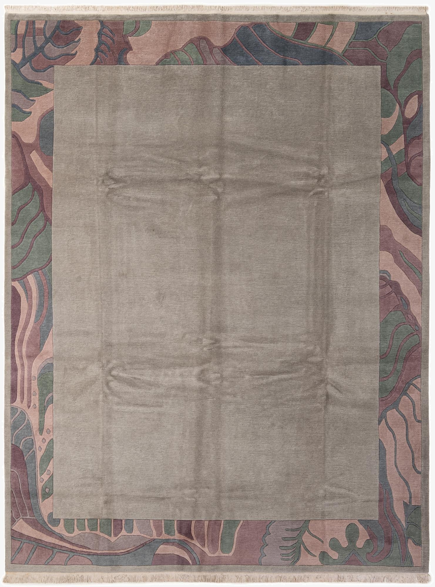  9' 11 x 13'  Hand Knotted Tibet Wool Rug