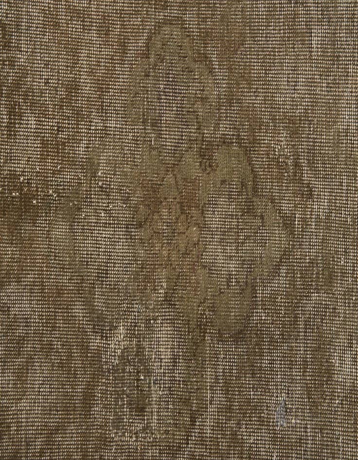 Detail image of  4' 6 x 6' 2  Hand Knotted Ultra Vintage Persian Wool Rug