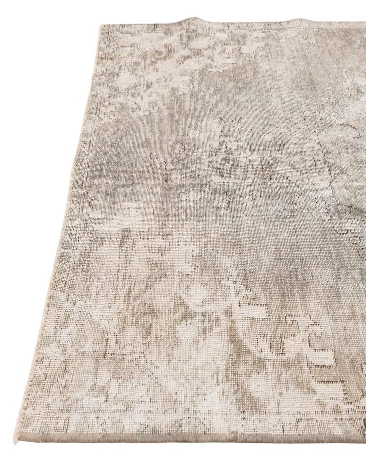 Detail image of  4' 9 x 8' 4  Hand Knotted Ultra Vintage Persian Wool Rug