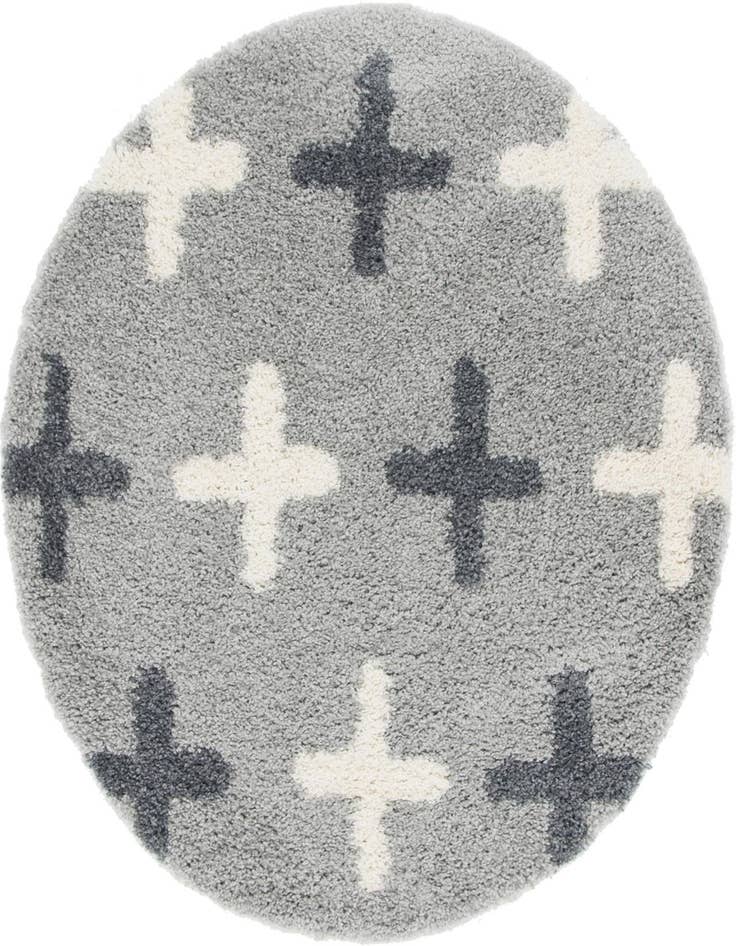 Detail image of  3' 3 x 3' 3 Athena Shag Round Rug