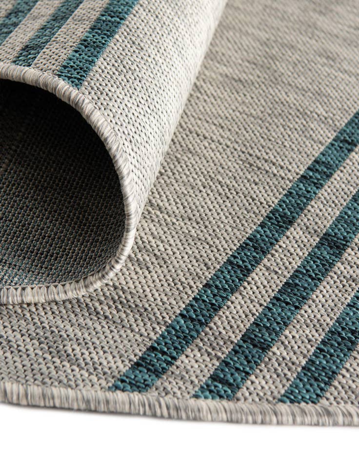 Detail image of  4' x 4'  Washable Jill Zarin Anguilla Indoor / Outdoor Round Rug