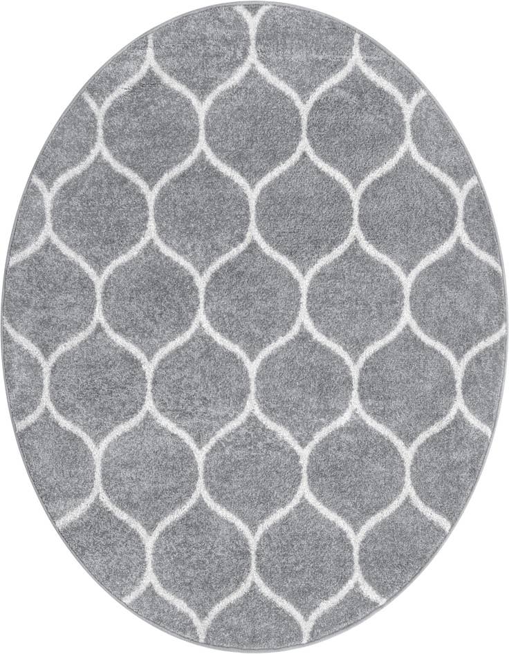 Detail image of  4' x 4' Lattice Frieze Round Rug