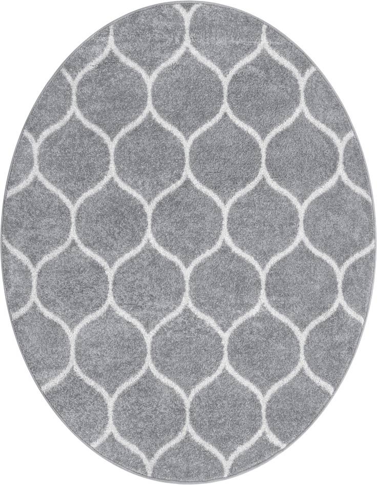 Detail image of  3' x 3' Lattice Frieze Round Rug