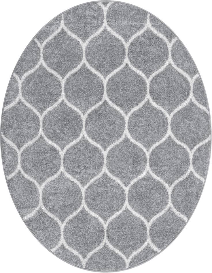 Detail image of 7' x 7' Lattice Frieze Round Rug