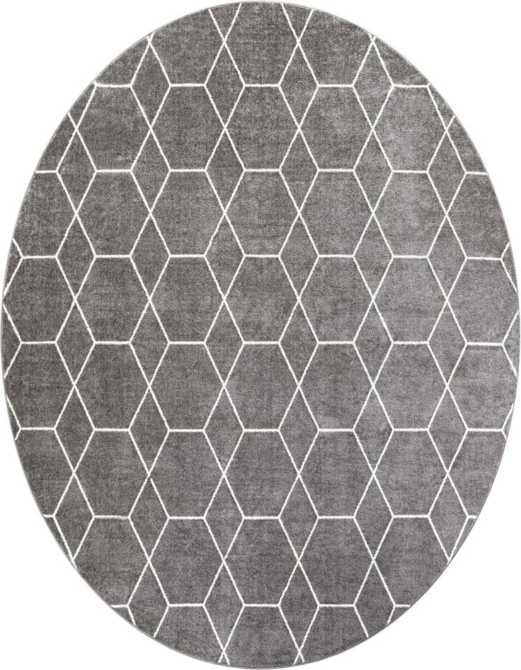 Detail image of  12' x 12' Lattice Frieze Round Rug