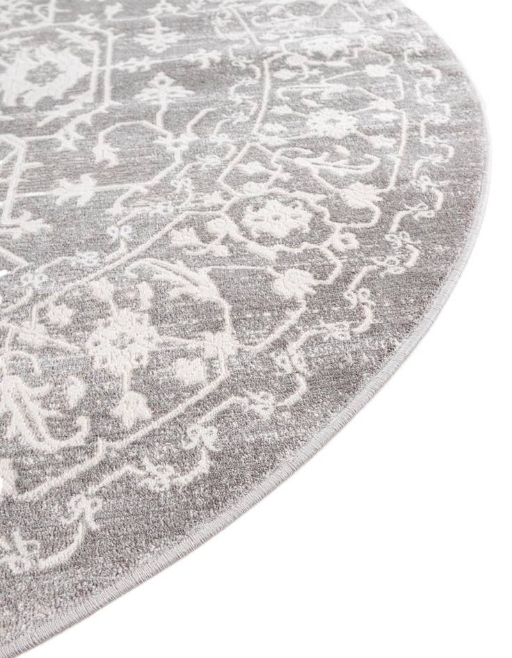Detail image of  6' x 6' Modern Classical Round Rug
