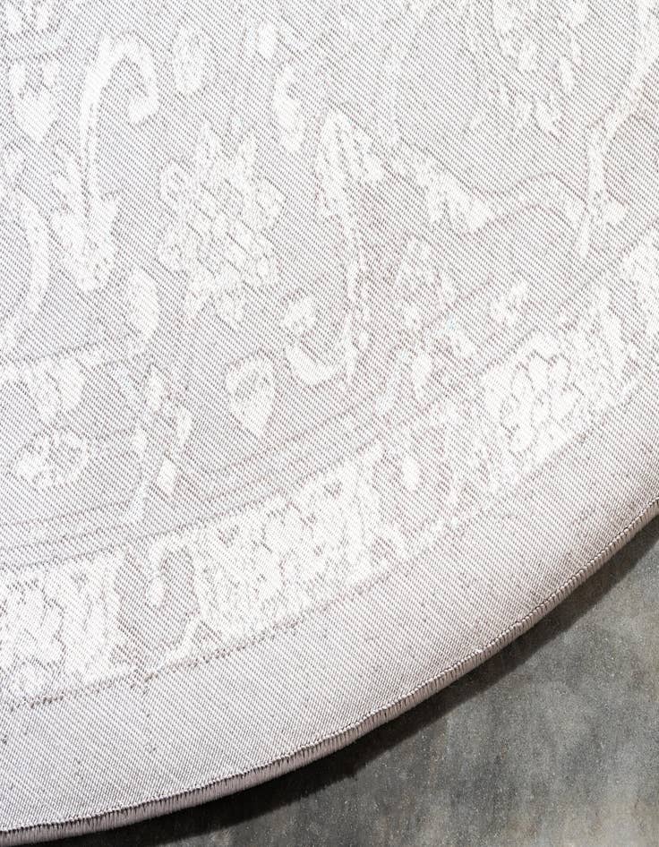 Detail image of  4' x 4' Modern Classical Round Rug