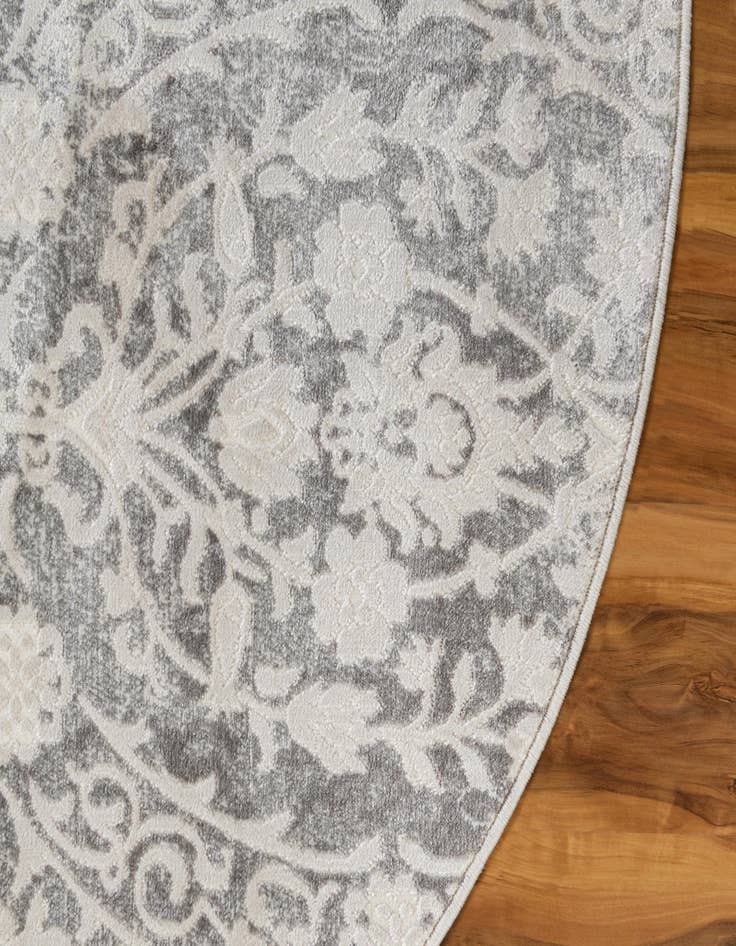 Detail image of  8' x 8' Modern Classical Round Rug