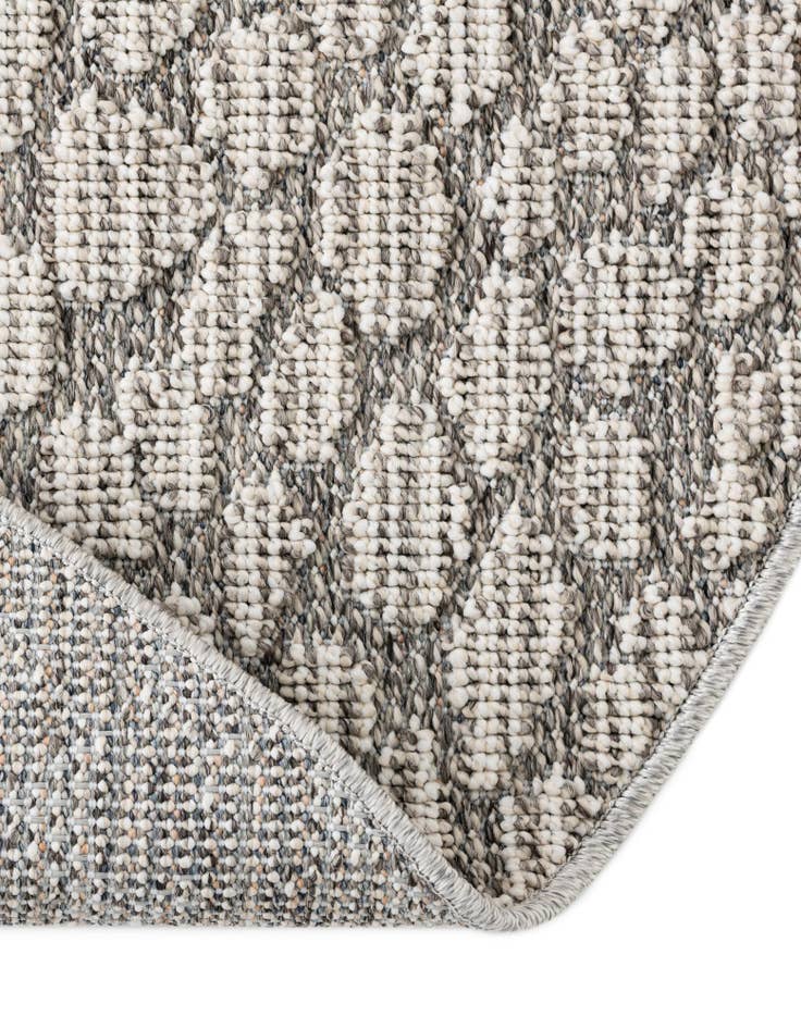 Detail image of  7' 10 x 7' 10  Washable Safari Indoor / Outdoor Round Rug