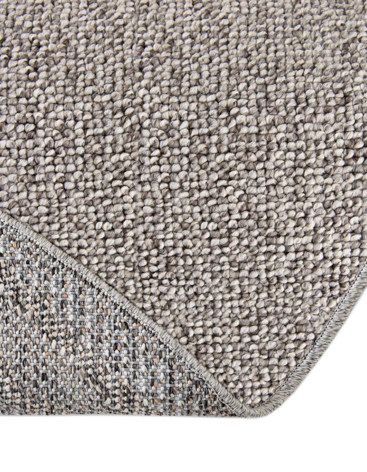 Detail image of  5' 3 x 5' 3  Washable Solid Indoor / Outdoor Round Rug