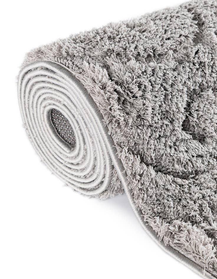 Detail image of  2' x 6' 9 Botanical Shag Runner Rug