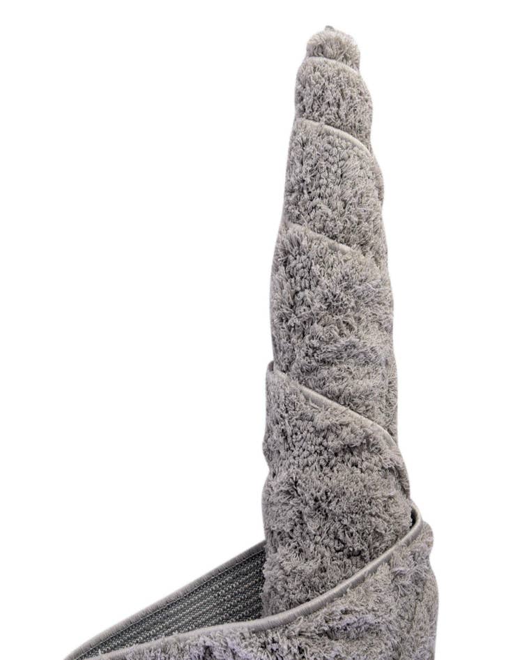 Detail image of  2' x 6' 9 Botanical Shag Runner Rug