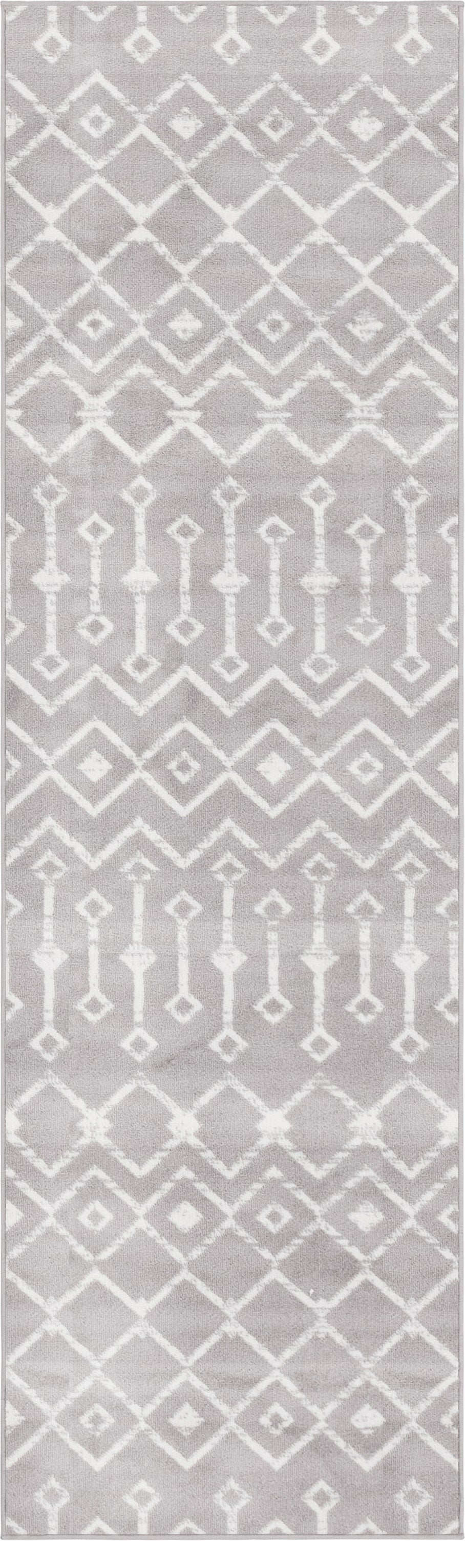  2' 6 x 8' 2 Kasbah Trellis Runner Rug