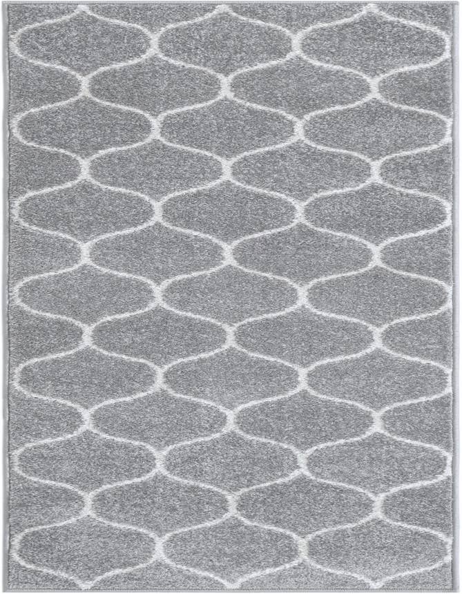 Detail image of 2' x 6' Lattice Frieze Runner Rug