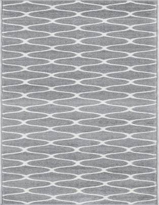 Detail image of  2' x 13' Lattice Frieze Runner Rug