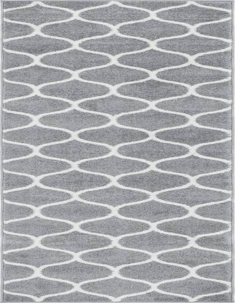 Detail image of  2' x 9' Lattice Frieze Runner Rug