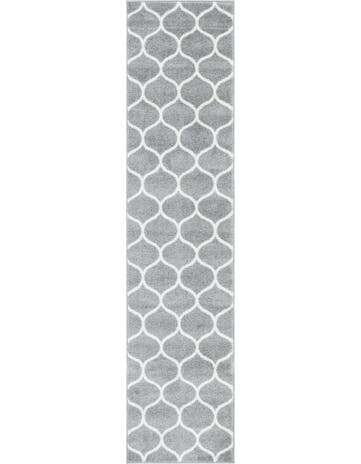 2' x 9' Lattice Frieze Runner Rug