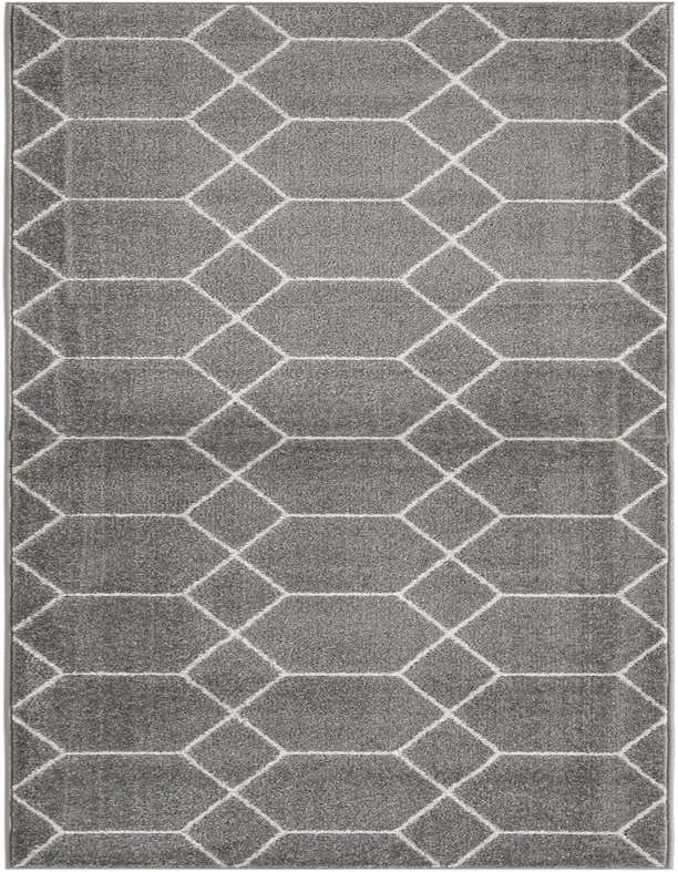 Primary image  3' x 10' Lattice Frieze Runner Rug