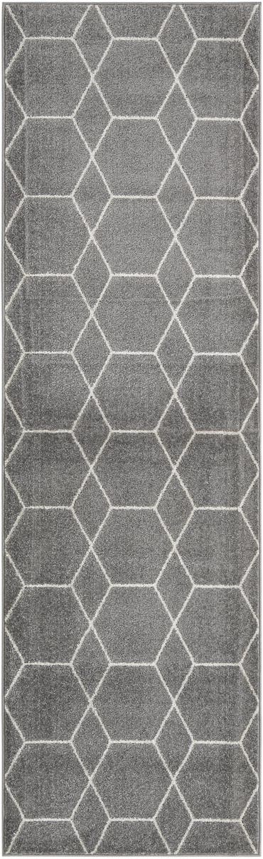  3' x 10' Lattice Frieze Runner Rug