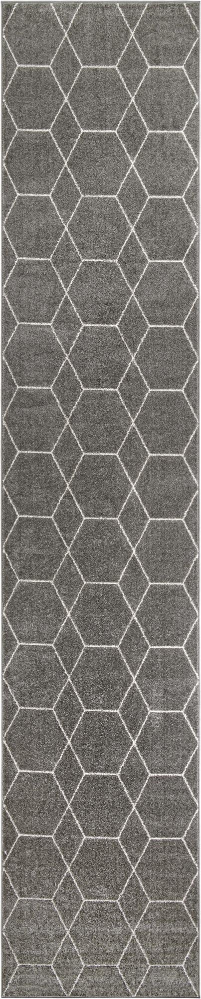  3' 3 x 16' 5 Lattice Frieze Runner Rug