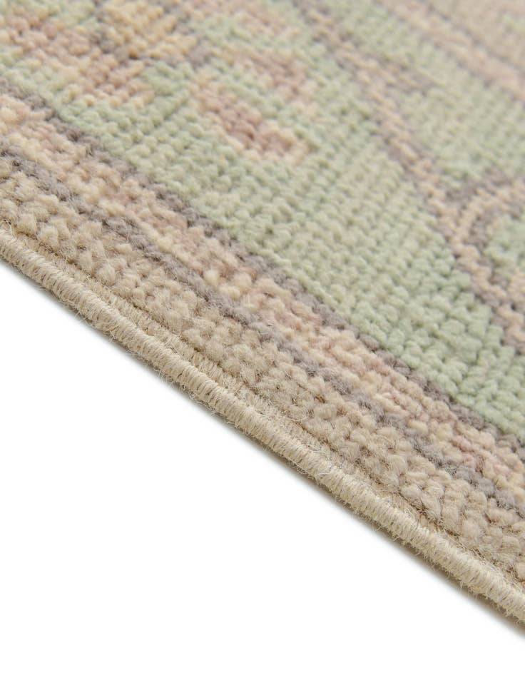 Detail image of  2' 7 x 9' 8  Hand Knotted Oushak Wool Runner Rug