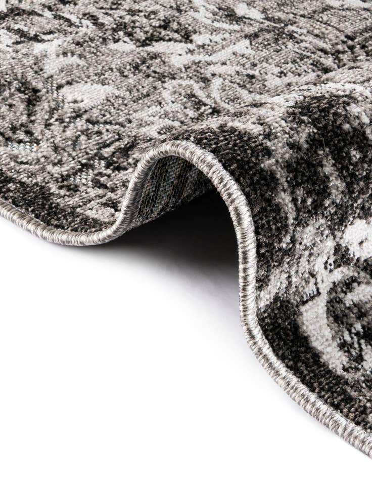 Detail image of  2' x 6'  Washable Botanical Indoor / Outdoor Runner Rug